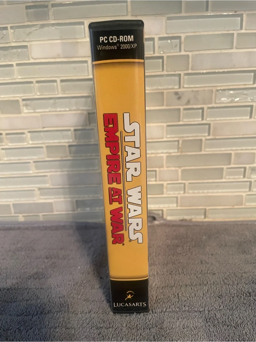 Star Wars: Empire at War (PC, CD-ROM 2006) with manual book Lot Of 2